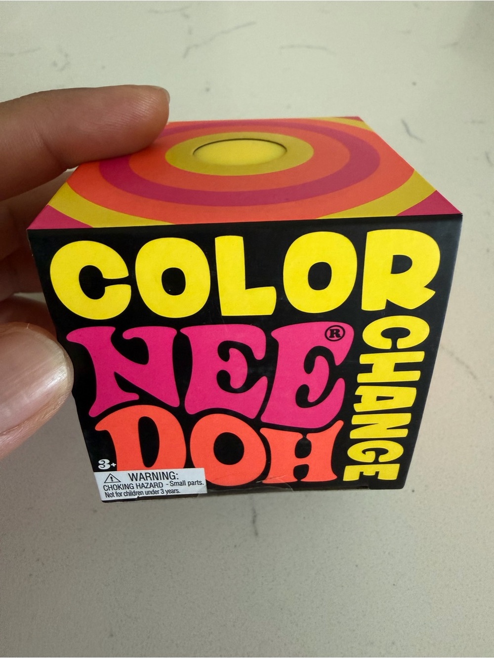Original NEE DOH Color Change Sensory Toy - Yellow